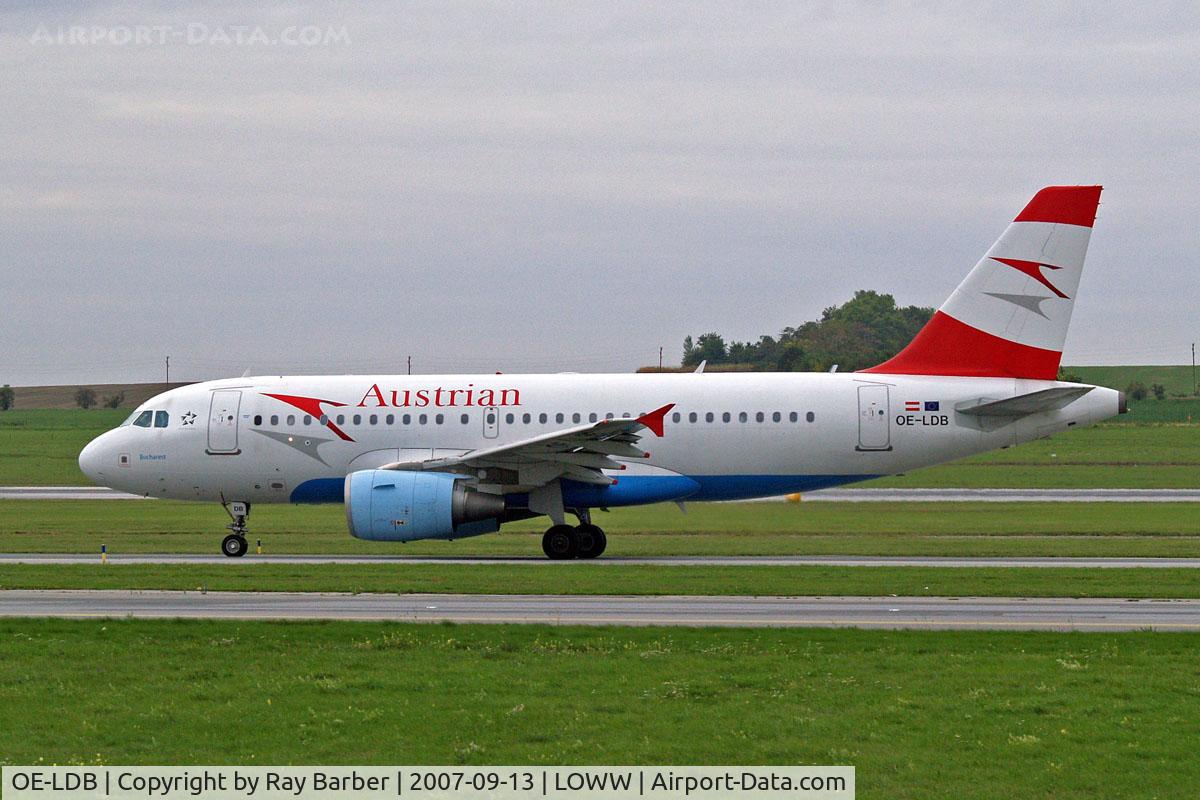 OE-LDB, 2004 Airbus A319-112 C/N 2174, Airbus A319-112 [2174] (Austrian Airlines) Vienna-Schwechat~OE 13/09/2007
