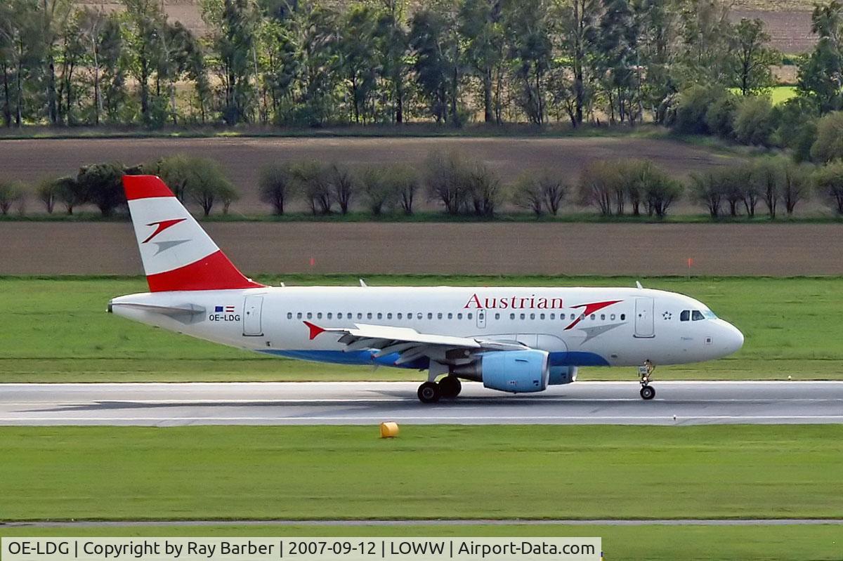 OE-LDG, 2006 Airbus A319-112 C/N 2652, Airbus A319-112 [2652] (Austrian Airlines) Vienna-Schwechat~OE 12/09/2007