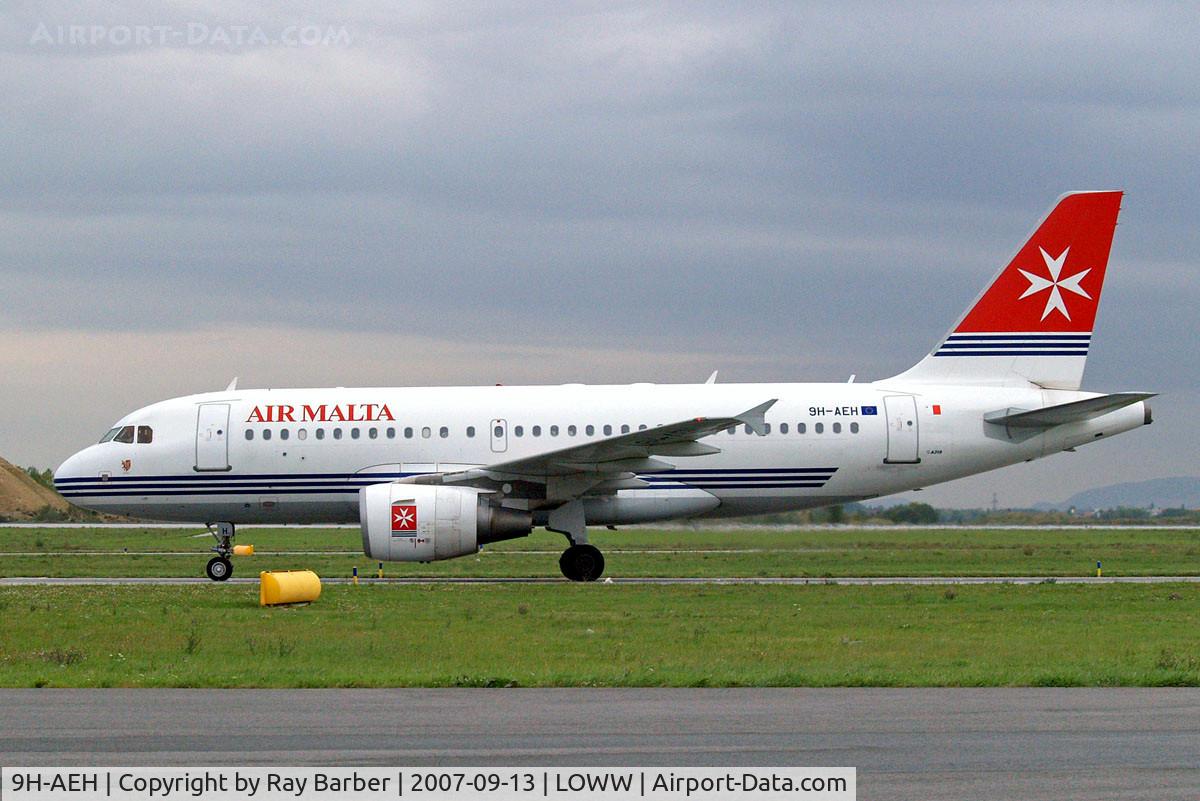 9H-AEH, 2004 Airbus A319-111 C/N 2122, Airbus A319-111 [2122] (Air Malta) Vienna-Schwechat~OE 13/09/2007