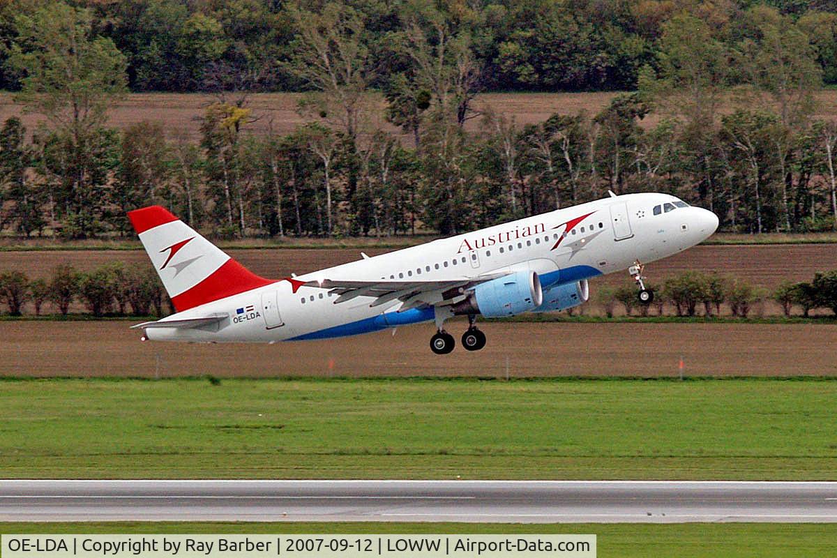 OE-LDA, 2004 Airbus A319-112 C/N 2131, Airbus A319-112 [2131] (Austrian Airlines) Vienna-Schwechat~OE 12/09/2007