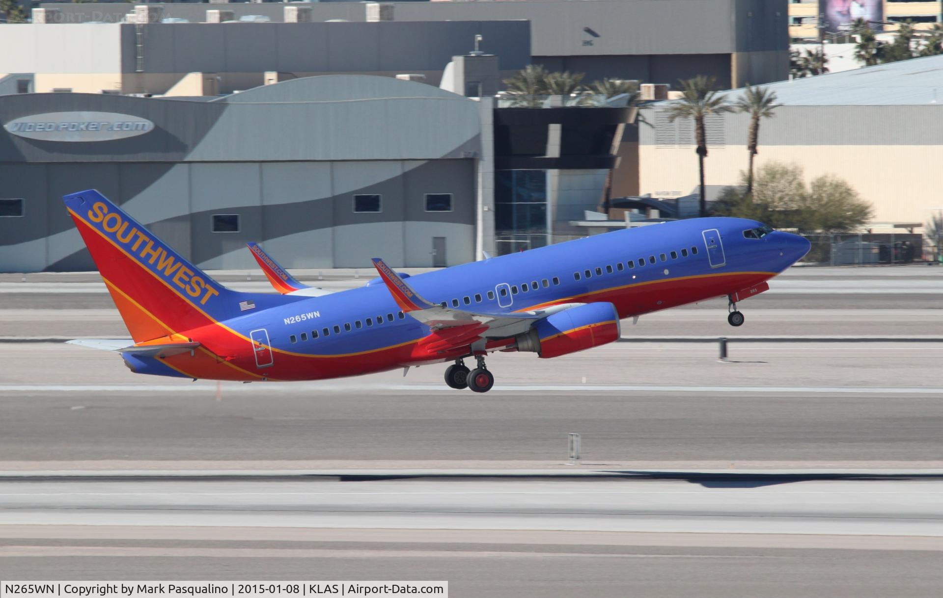 N265WN, 2007 Boeing 737-7H4 C/N 32522, Boeing 737-700
