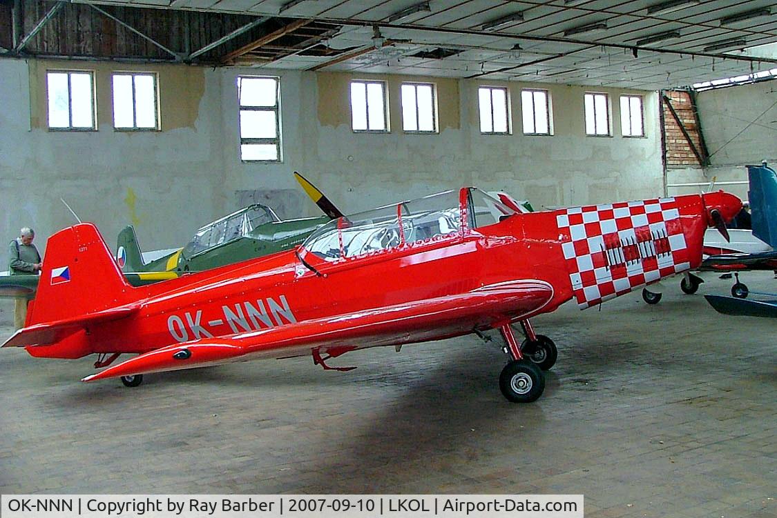 OK-NNN, 1973 Zlin Z-526F Trener Master C/N 1271, Zlin 526F Trener Master [1271] Olomouc~OK 10/09/2007