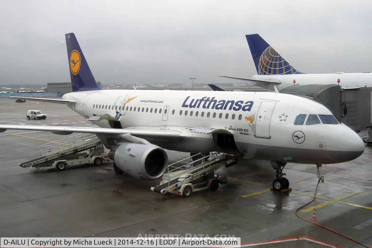 D-AILU, 1997 Airbus A319-114 C/N 744, Getting ready for the flight to sunny Rome