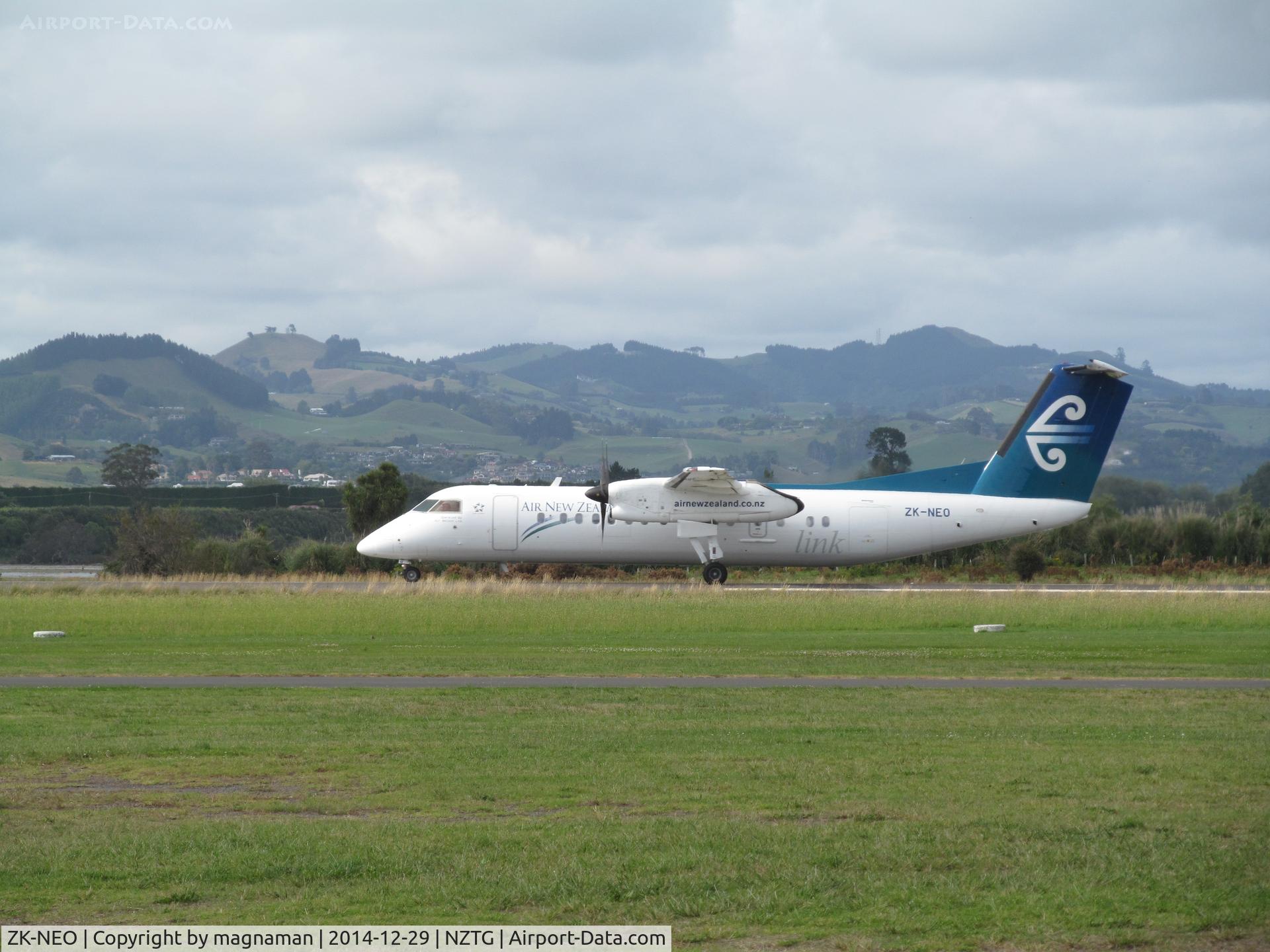 ZK-NEO, 2006 De Havilland Canada DHC-8-311 Dash 8 C/N 633, not sure if it was landing or taking off now