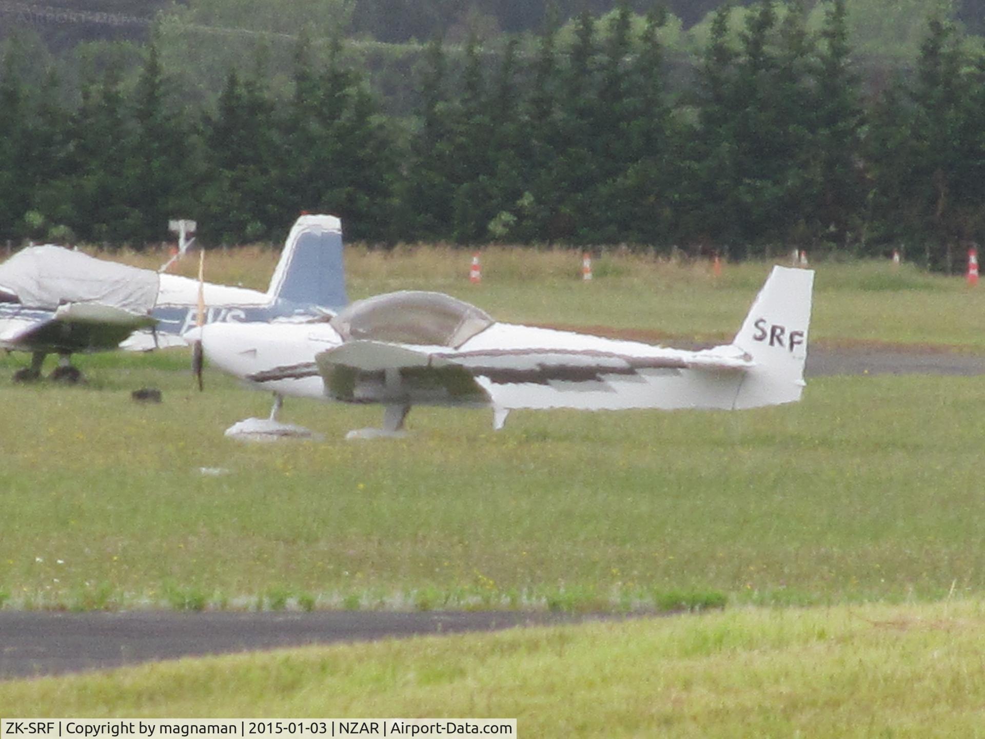 ZK-SRF, Zenith CH-601 XL Zodiac C/N 6-6971, Long shot across runway at Ardmore - visiting from Bay of Plenty