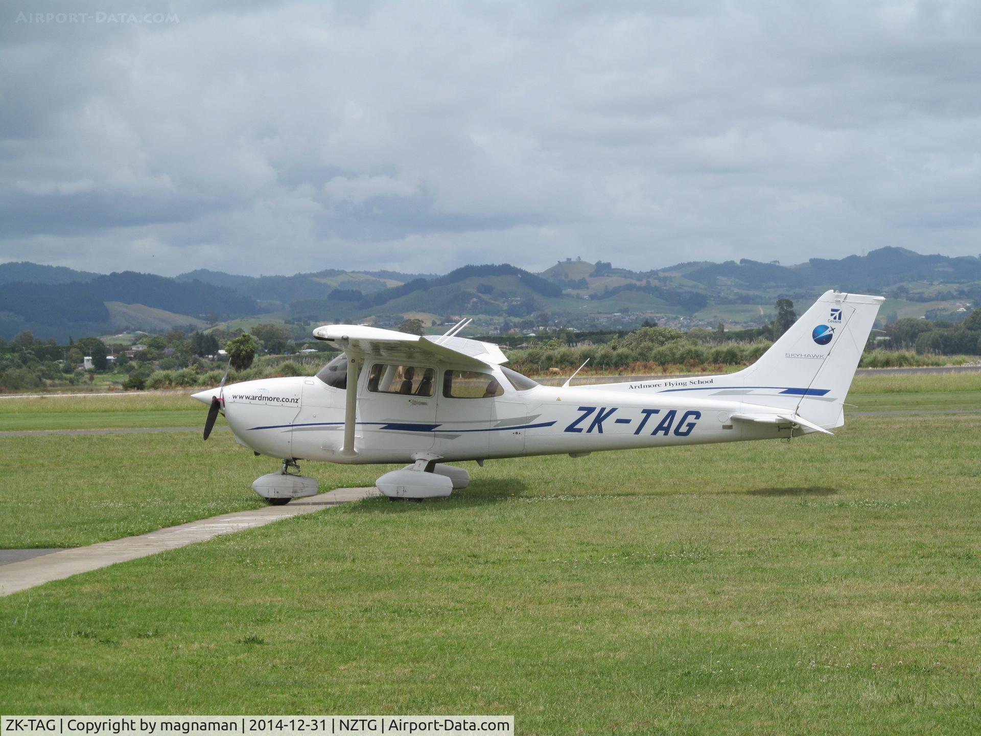 ZK-TAG, Cessna 172R C/N 172-81545, visiting from ardmore