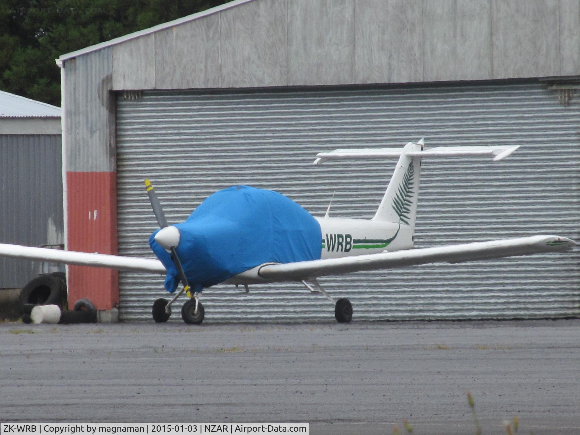 ZK-WRB, Piper PA-38-112 Tomahawk Tomahawk C/N 38-79A0911, Outside maint hanagar at ardmore