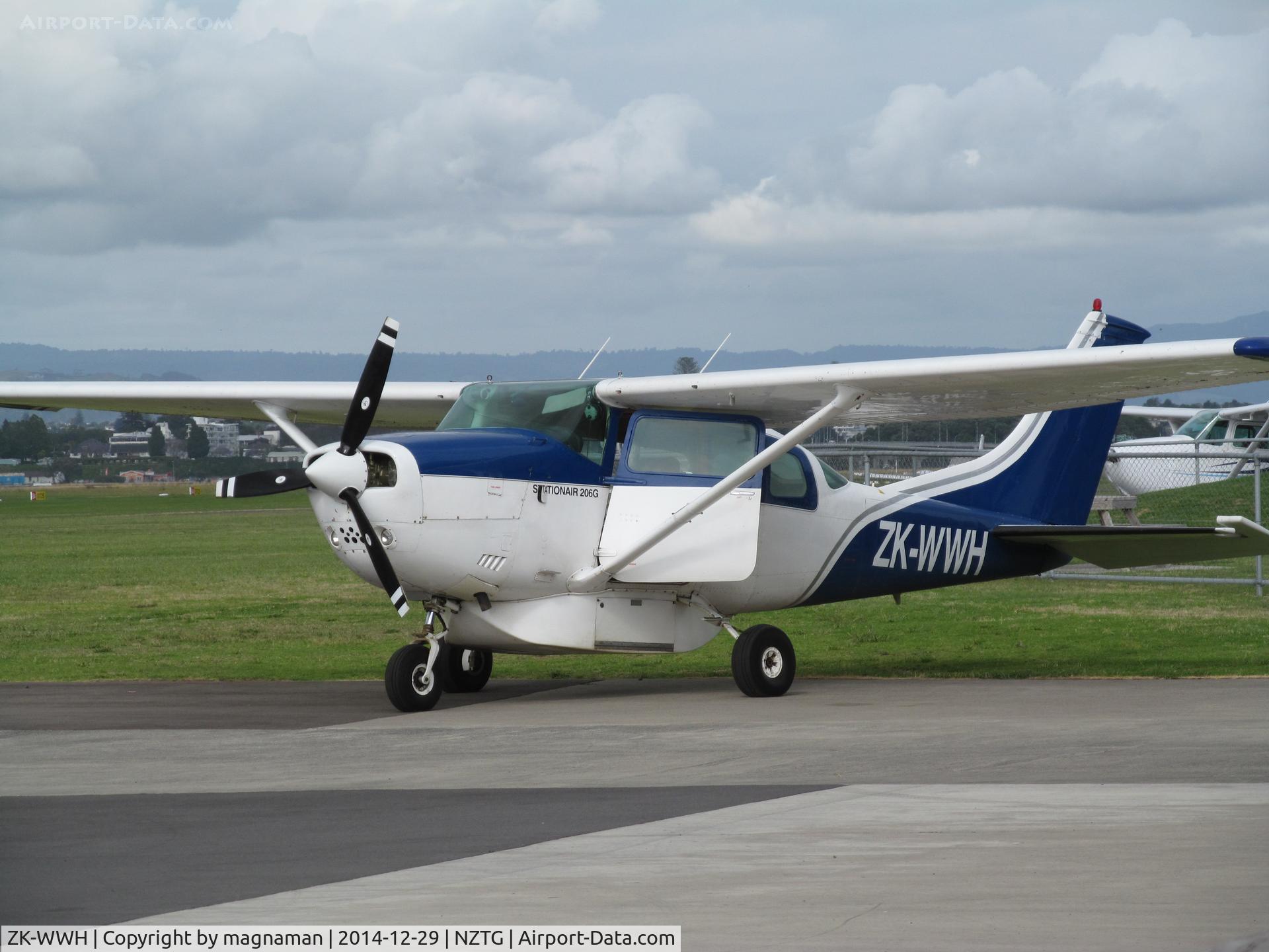 ZK-WWH, Cessna U206G Stationair C/N U20603550, pleasure flight operator