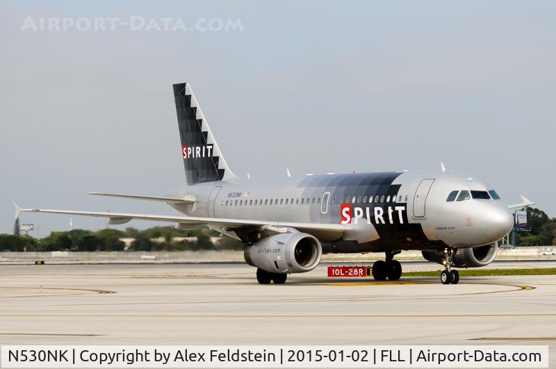 N530NK, 2007 Airbus A319-132 C/N 3017, Ft. Lauderdale
