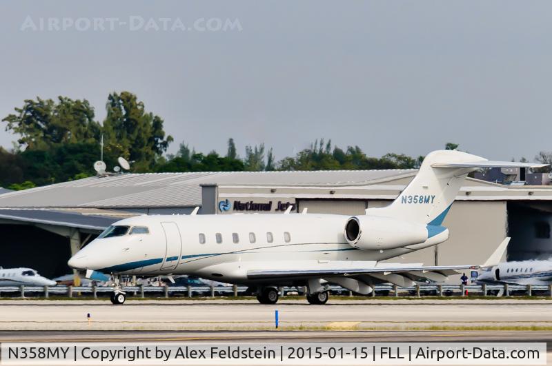 N358MY, 2012 Bombardier Challenger 300 (BD-100-1A10) C/N 20369, Ft. Lauderdale