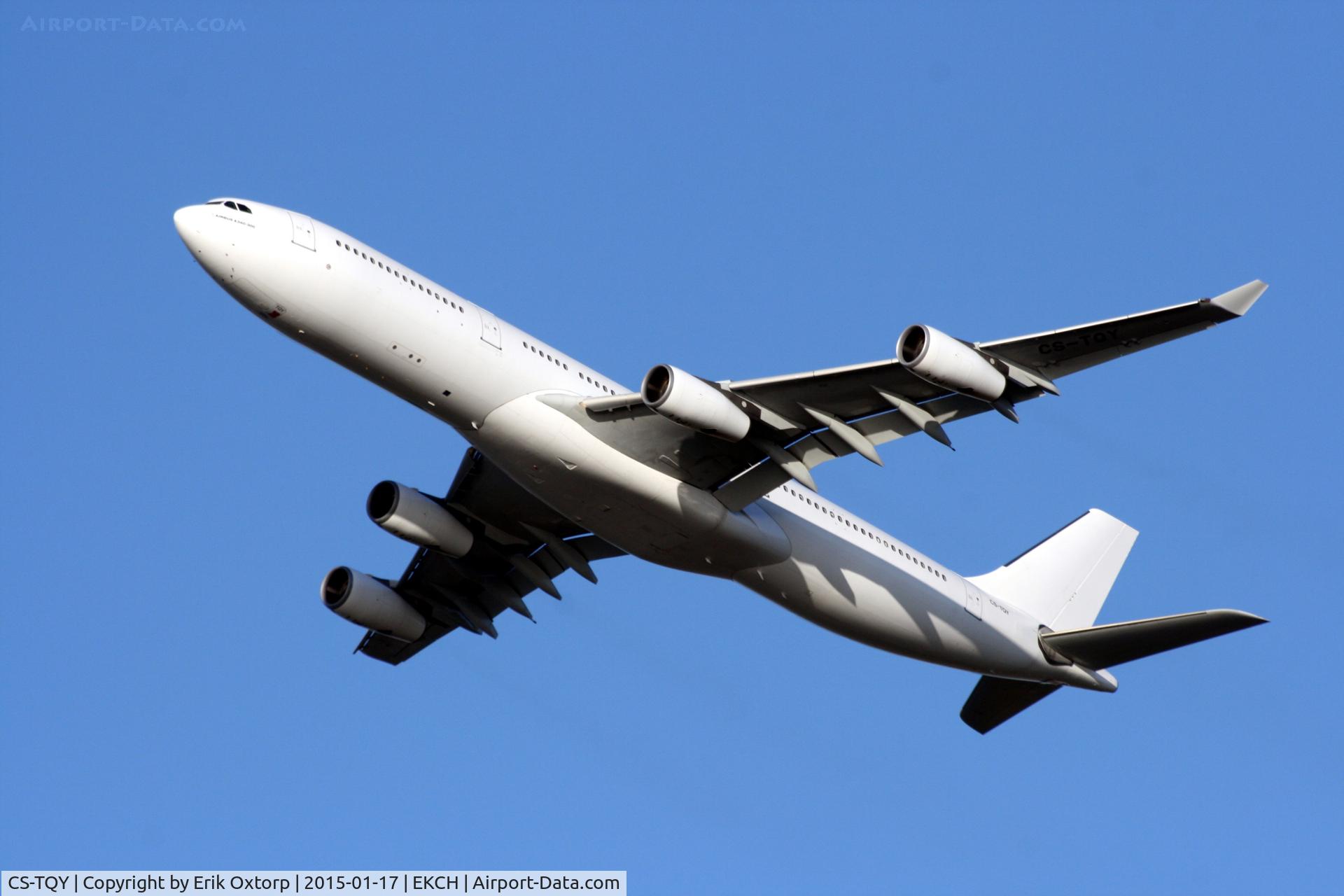 CS-TQY, 1997 Airbus A340-313X C/N 190, CS-TQY operating SK909 on behalf of SAS