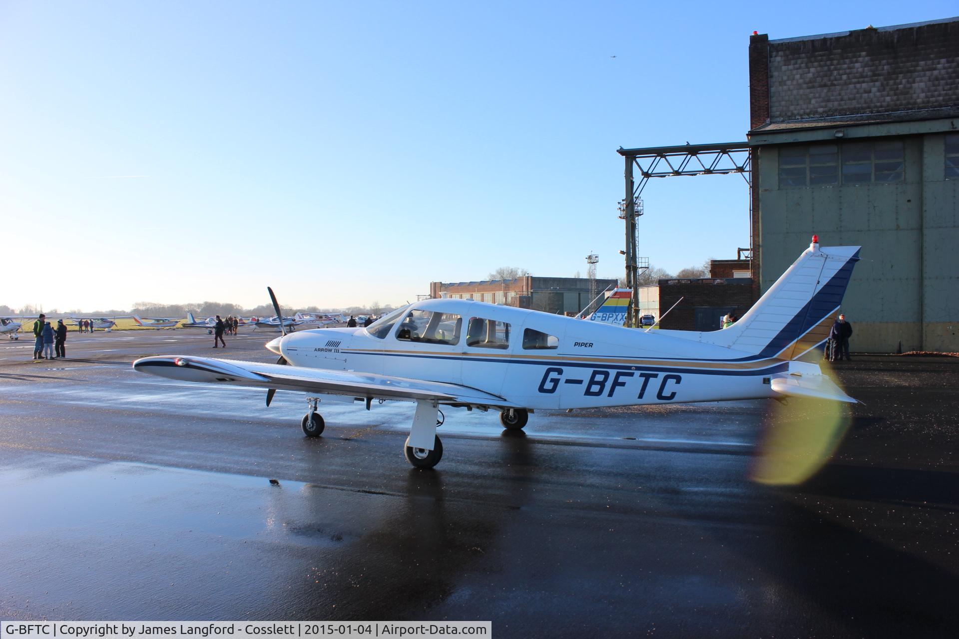 G-BFTC, 1978 Piper PA-28R-201T Cherokee Arrow III C/N 28R-7803197, Church Fenton - January 2105