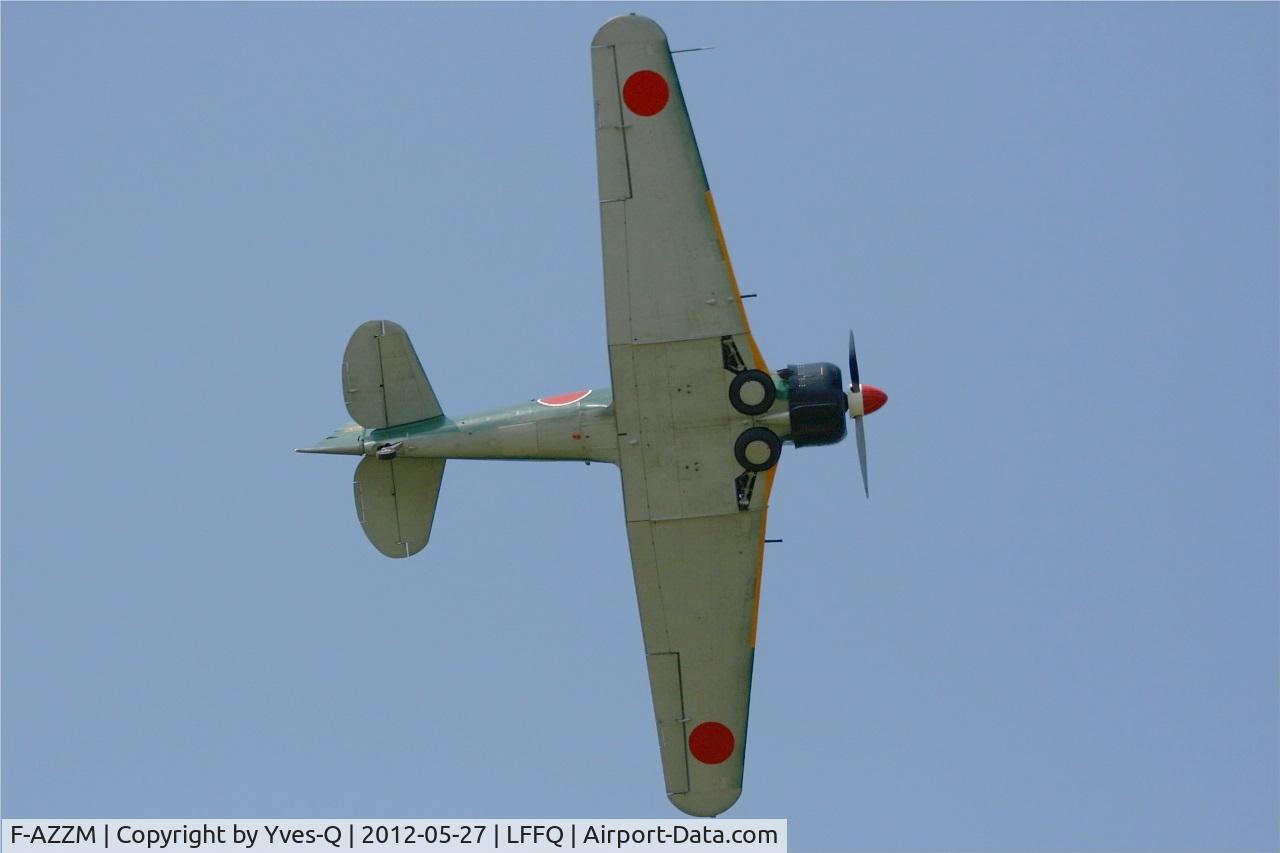 F-AZZM, 2000 North American AT-6B Texan C/N SA-32, North American AT-6B Texan-Zero, AJBS Collection, La Ferté-Alais Airfield (LFFQ) Air Show 2012