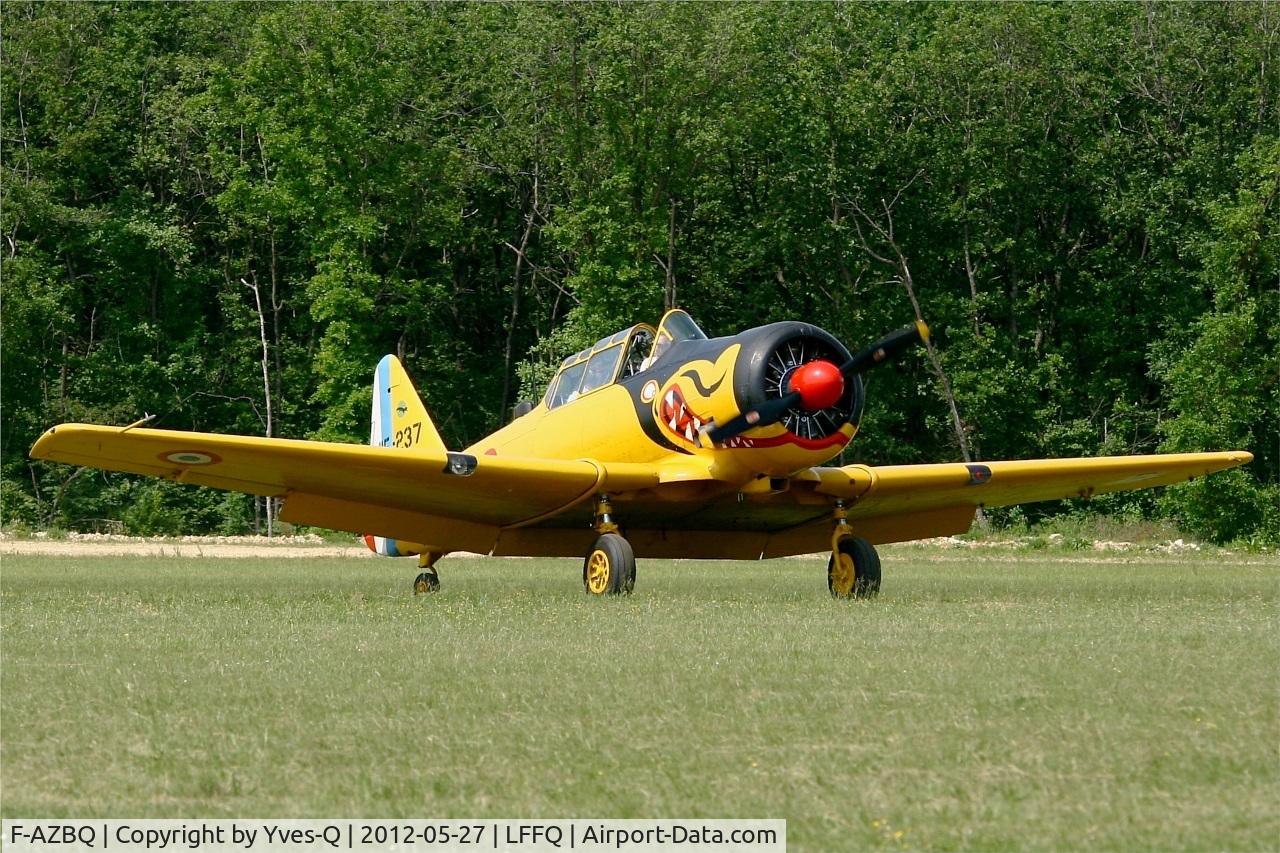 F-AZBQ, North American T-6G Texan C/N 182-535, North American T-6G Texan, La Ferté-Alais Airfield (LFFQ) Air show 2012