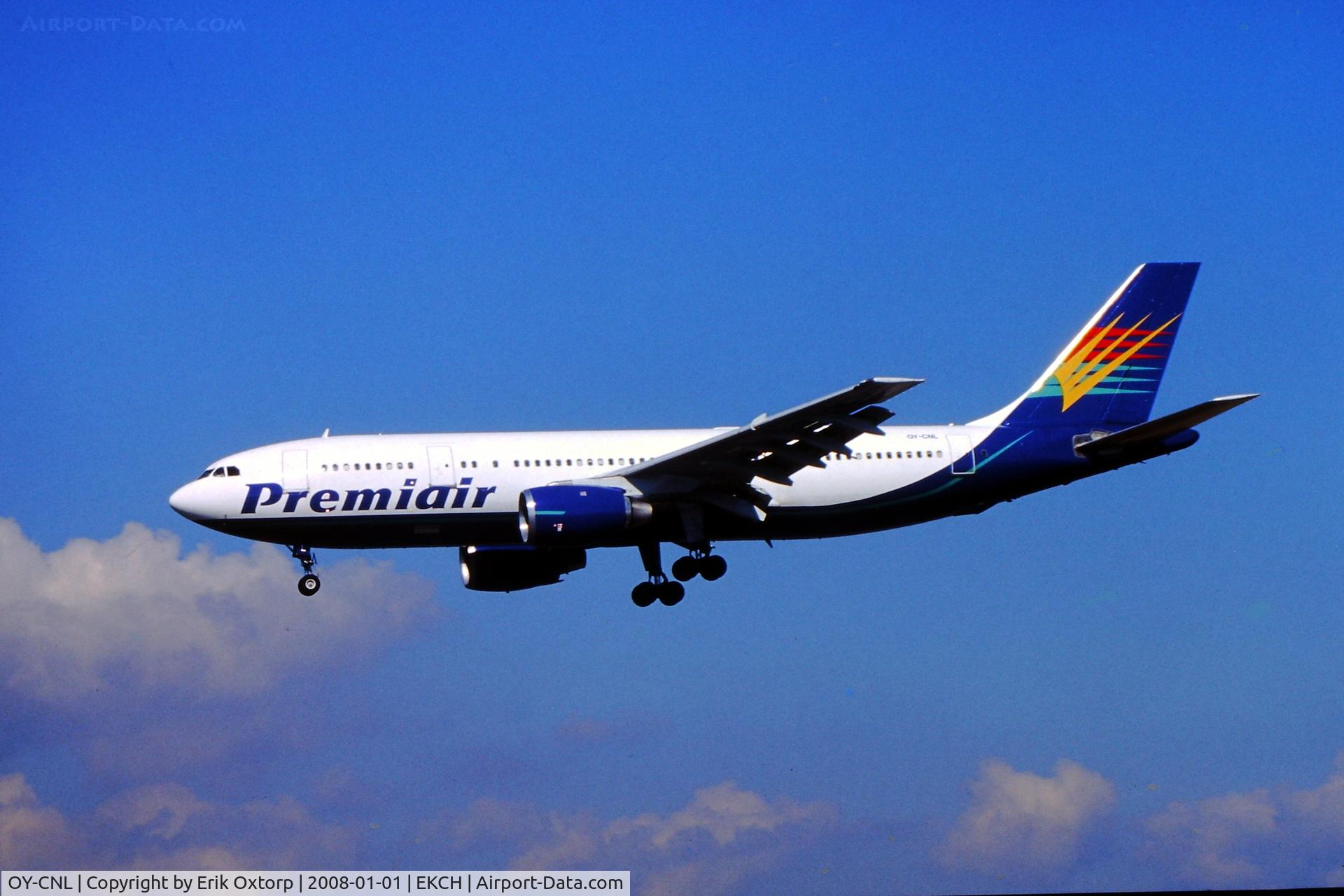 OY-CNL, 1980 Airbus A300B4-120 C/N 128, OY-CNL on approach to rw 04L, AUG01