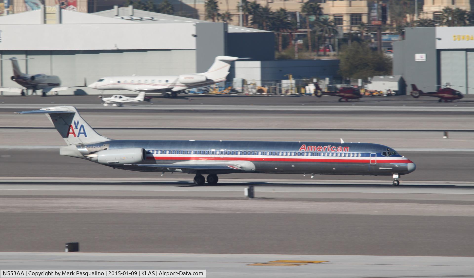 N553AA, 1991 McDonnell Douglas MD-82 (DC-9-82) C/N 53083, MD-82