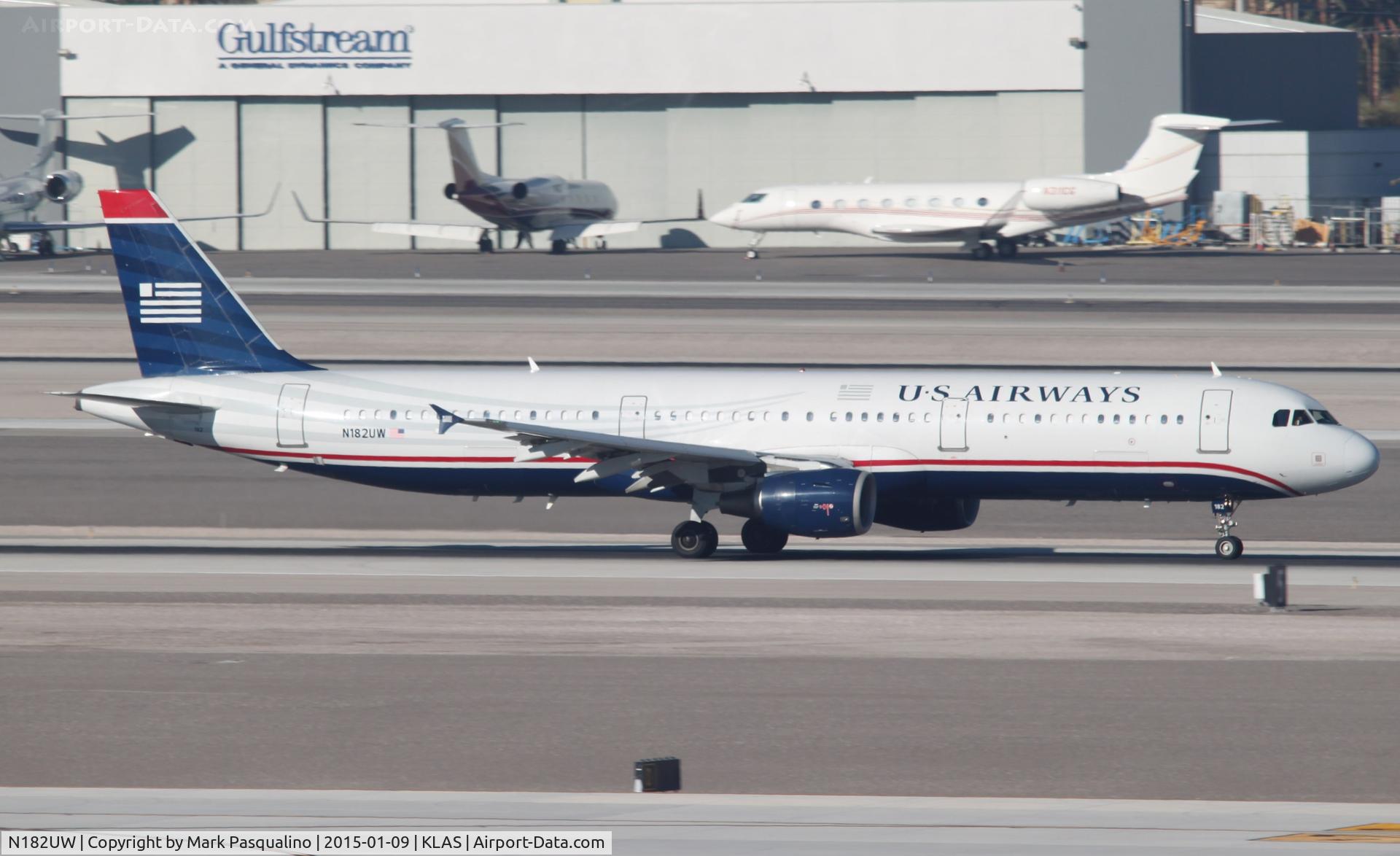 N182UW, 2001 Airbus A321-211 C/N 1536, Airbus A321