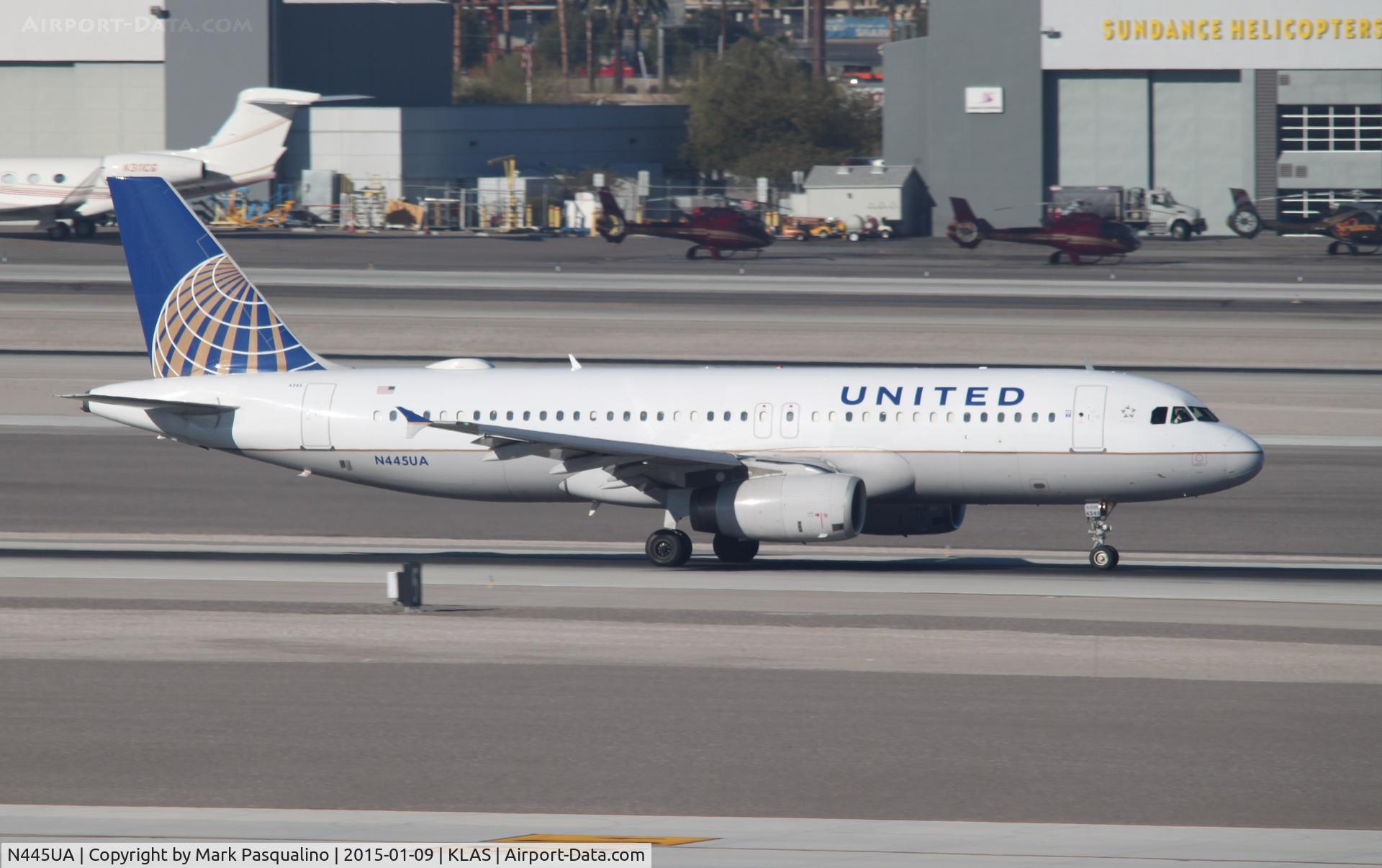 N445UA, 1998 Airbus A320-232 C/N 826, Airbus A320