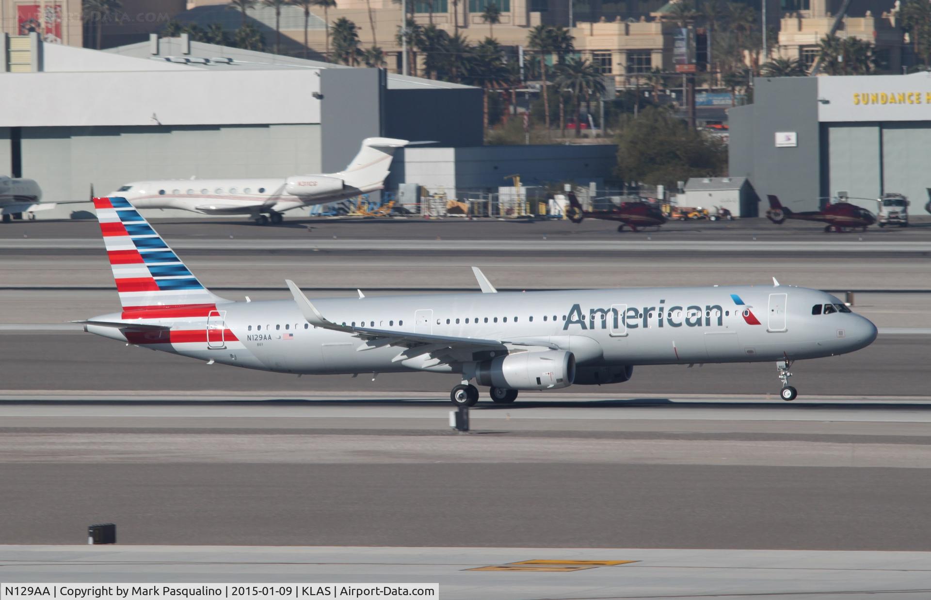 N129AA, 2014 Airbus A321-231 C/N 6401, Airbus A321
