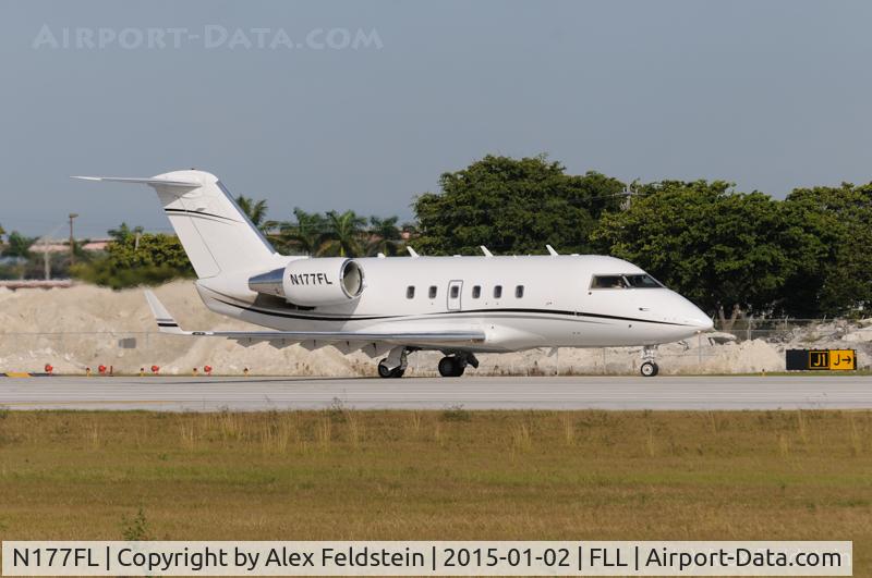 N177FL, 1984 Canadair Challenger 601 (CL-600-2A12) C/N 3032, Ft. Lauderdale