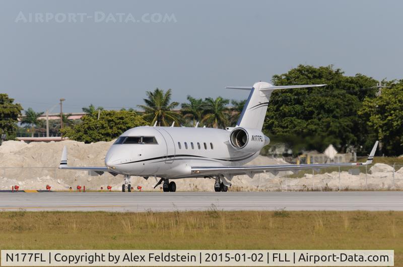 N177FL, 1984 Canadair Challenger 601 (CL-600-2A12) C/N 3032, Ft. Lauderdale