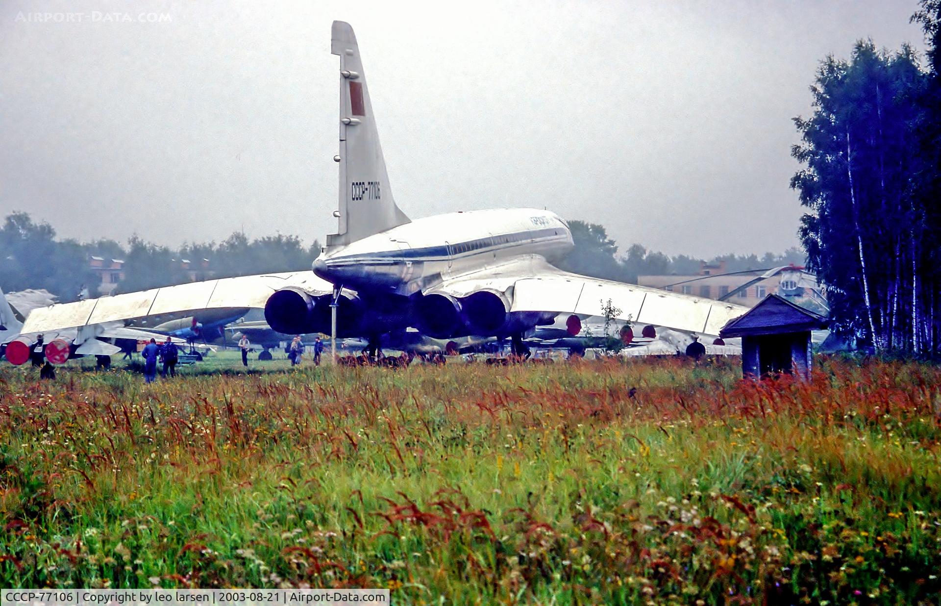 CCCP-77106, 1974 Tupolev Tu-144 C/N 04-1, Monino Museum Moscow 21.8.03
