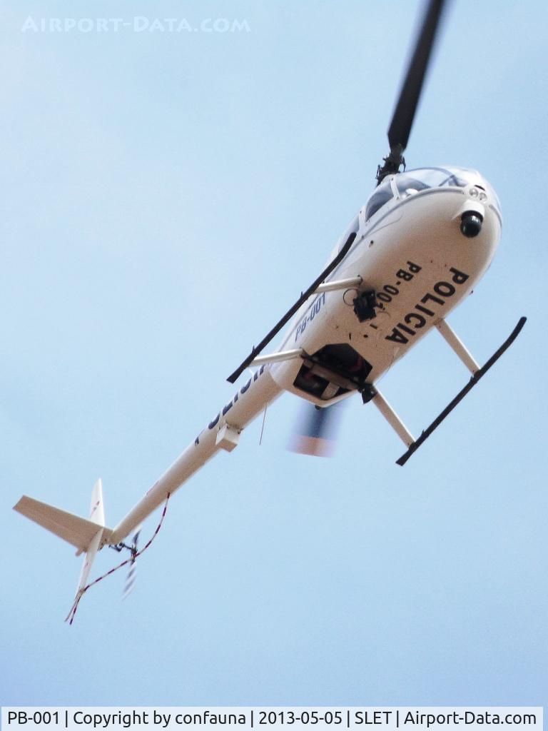 PB-001, Robinson R44 Raven II C/N 13039, Fitted with spotlights and cameras