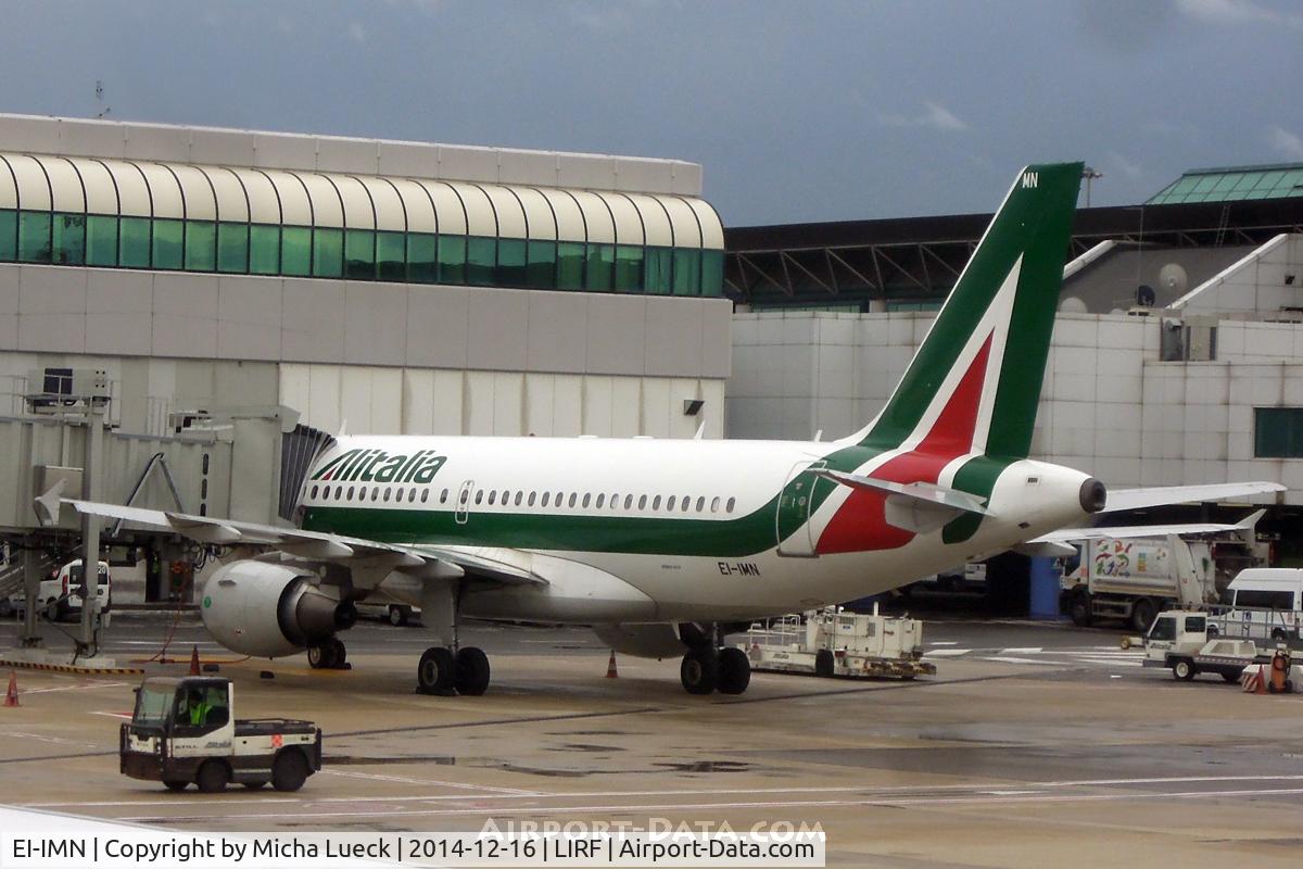 EI-IMN, 2011 Airbus A319-111 C/N 4764, At Fiumicino