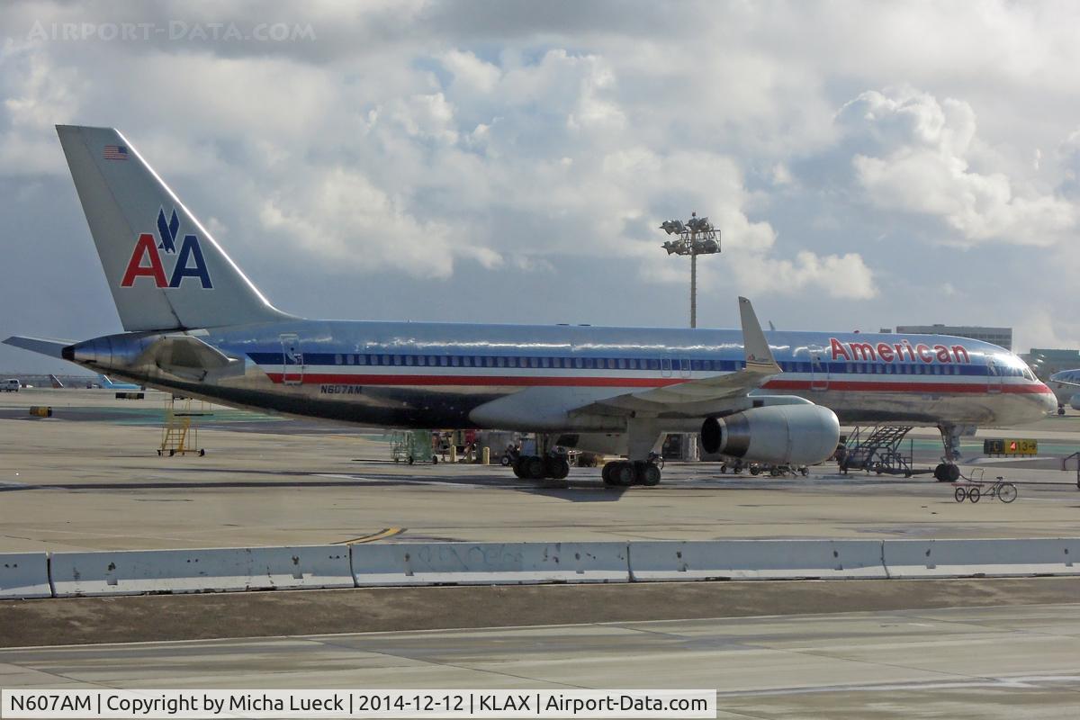 N607AM, 1996 Boeing 757-223 C/N 27058, At LAX