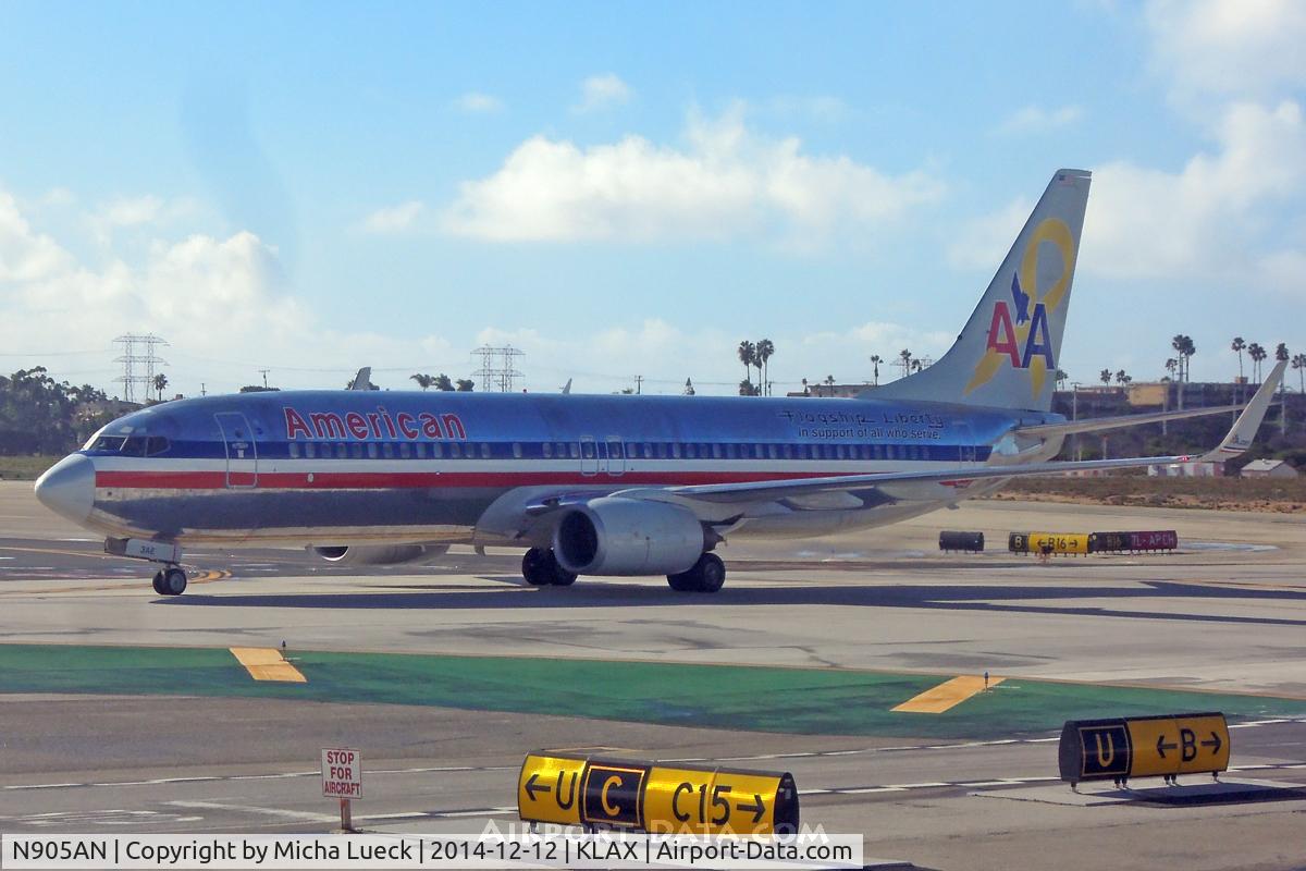 N905AN, 1999 Boeing 737-823 C/N 29507, Flagship Liberty