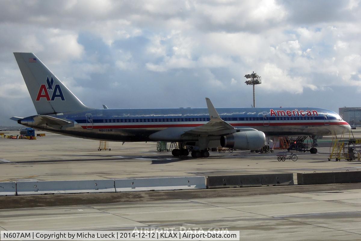 N607AM, 1996 Boeing 757-223 C/N 27058, At LAX