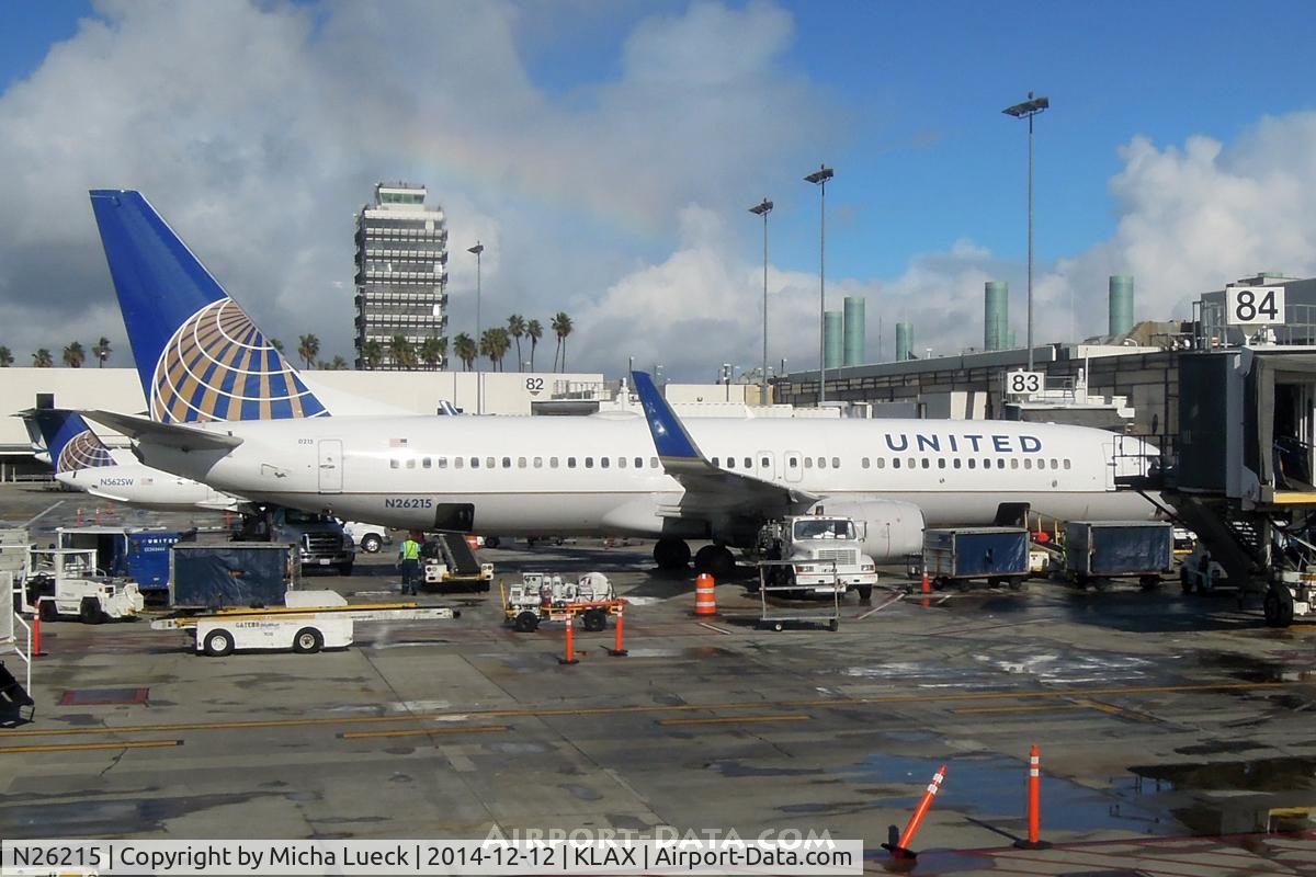 N26215, 1998 Boeing 737-824 C/N 28775, At LAX