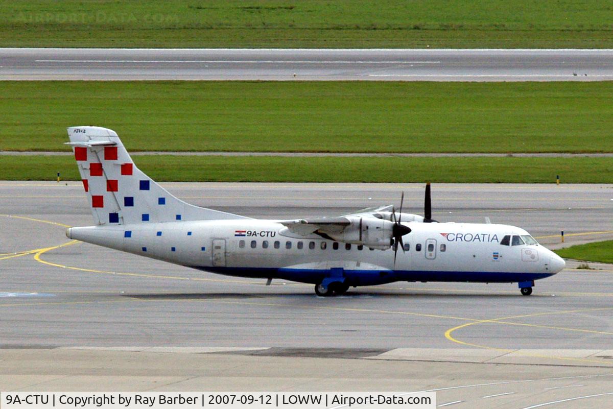 9A-CTU, 1995 ATR 42-320 C/N 394, Aerospatiale ATR-42-320QC [394] (Croatia Airlines) Vienna-Schwechat~OE 12/09/2007