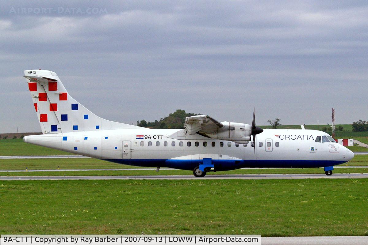 9A-CTT, 1992 ATR 42-312QC C/N 317, Aerospatiale ATR-42-310 [317] (Croatia Airlines) Vienna-Schwechat~OE 13/09/2007
