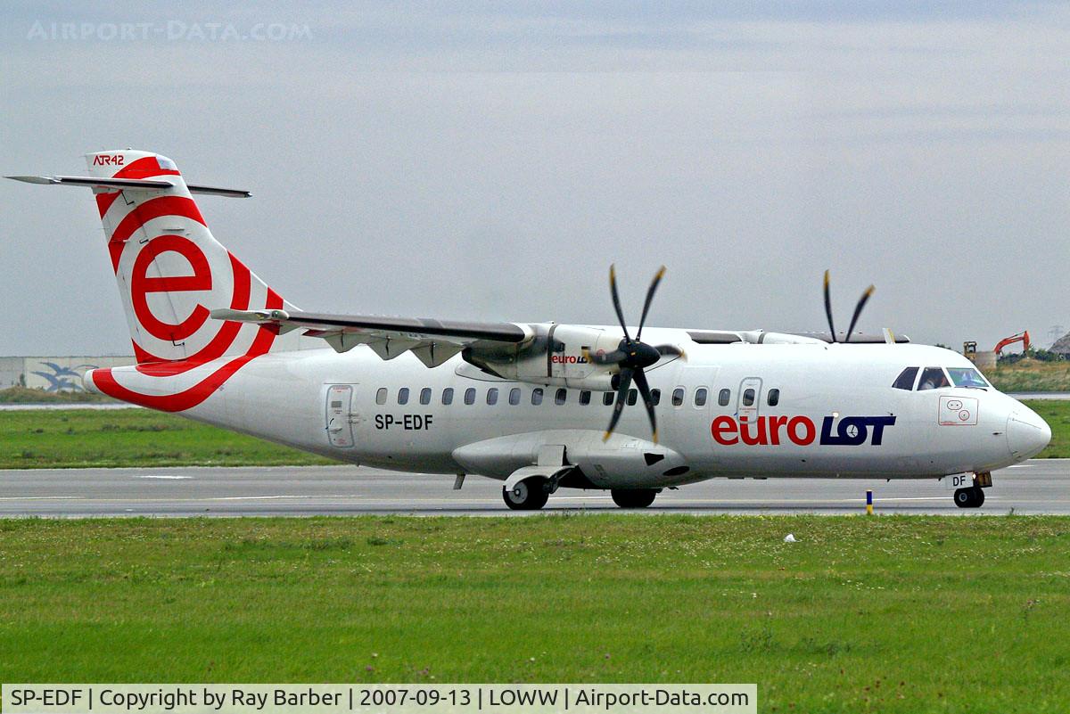 SP-EDF, 1998 ATR 42-500 C/N 559, Aerospatiale ATR-42-512 [559] (Eurolot) Vienna-Schwechat~OE 13/09/2007