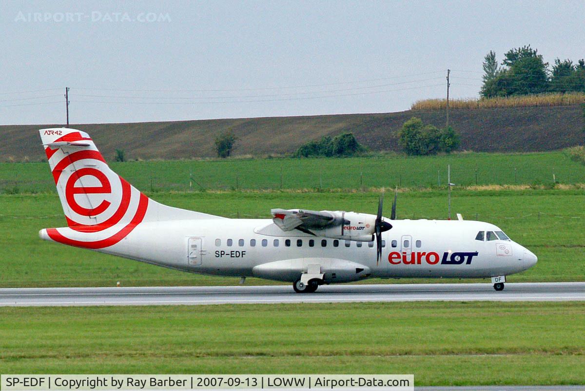 SP-EDF, 1998 ATR 42-500 C/N 559, Aerospatiale ATR-42-512 [559] (Eurolot) Vienna-Schwechat~OE 13/09/2007
