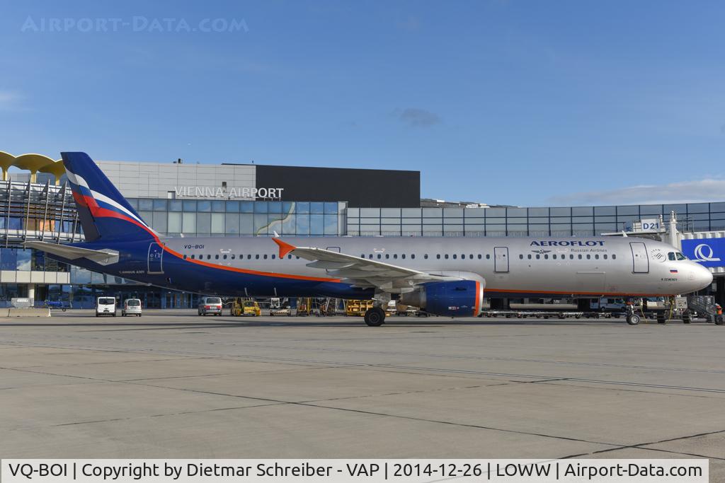 VQ-BOI, 2012 Airbus A321-211 C/N 5059, Aeroflot Airbus 321