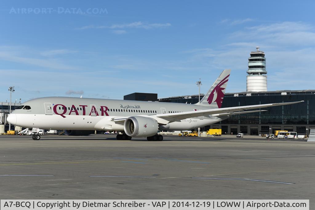 A7-BCQ, 2014 Boeing 787-8 Dreamliner C/N 38335, Qatar Boeing 787-8