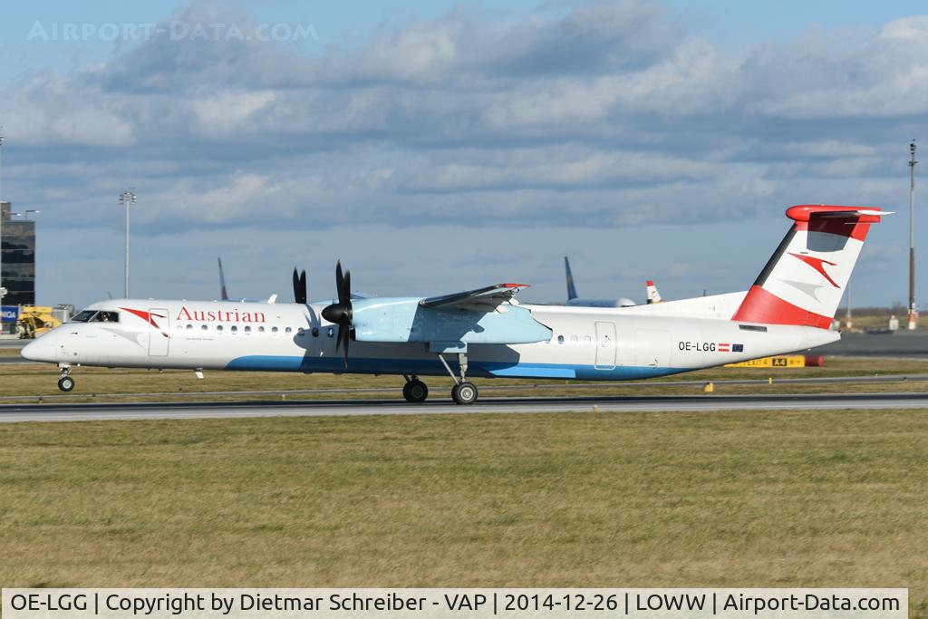 OE-LGG, 2002 De Havilland Canada DHC-8-402Q Dash 8 C/N 4074, Austrian Dash 8-400