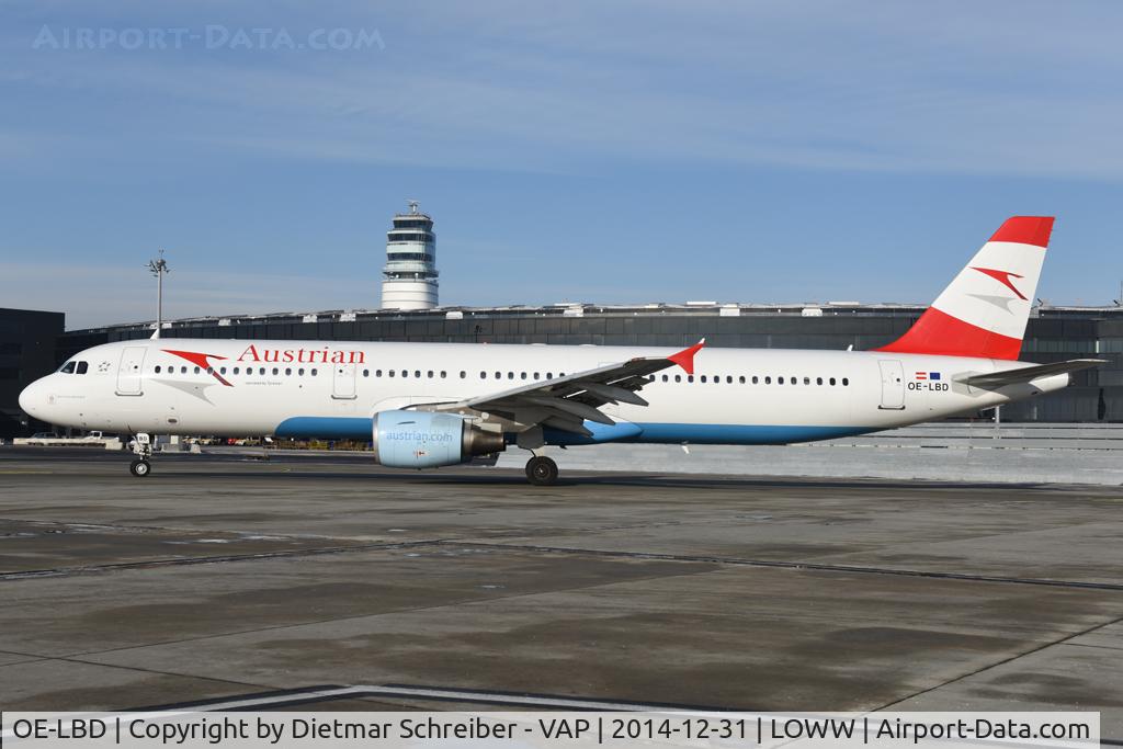 OE-LBD, 1998 Airbus A321-211 C/N 920, Austrian Airlines Airbus 321