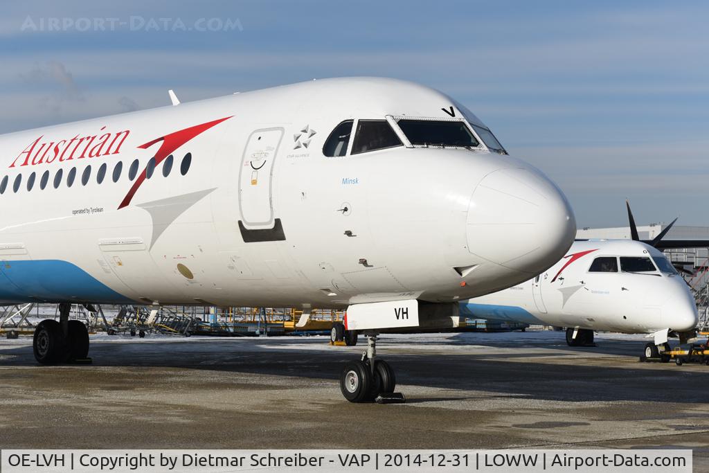 OE-LVH, 1993 Fokker 100 (F-28-0100) C/N 11456, Austrian Fokker 100
