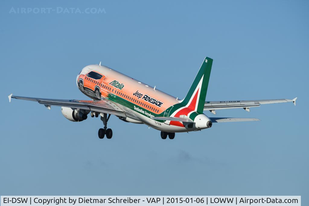 EI-DSW, 2008 Airbus A320-216 C/N 3609, Alitalia Airbus 320