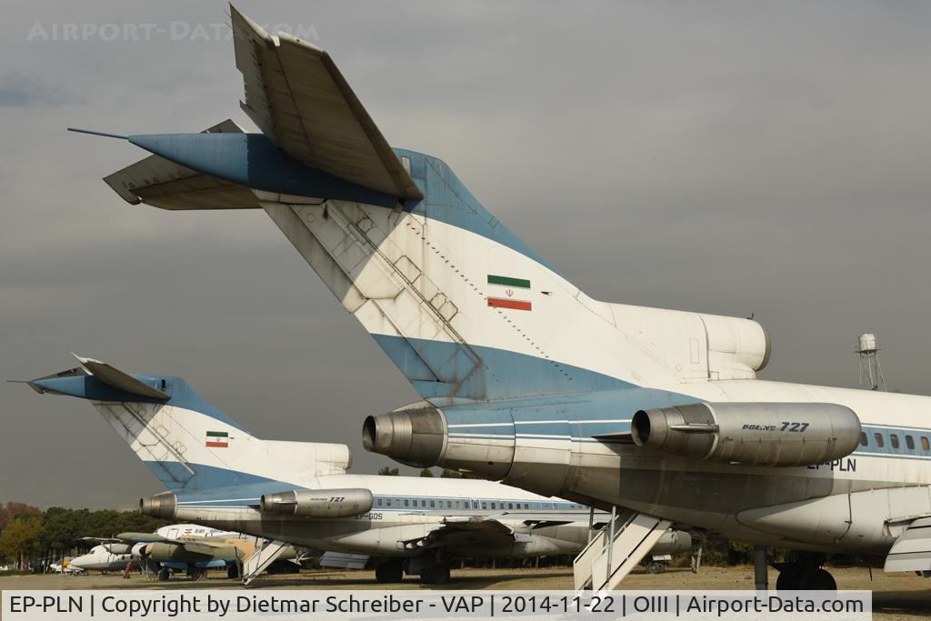EP-PLN, 1964 Boeing 727-030 C/N 18363, Iran Government Boeing 727-100