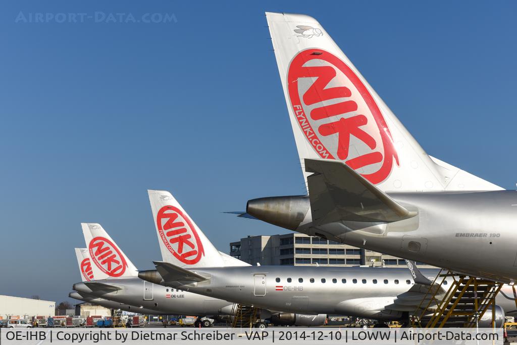OE-IHB, 2009 Embraer 190LR (ERJ-190-100LR) C/N 19000294, Niki Embraer 190