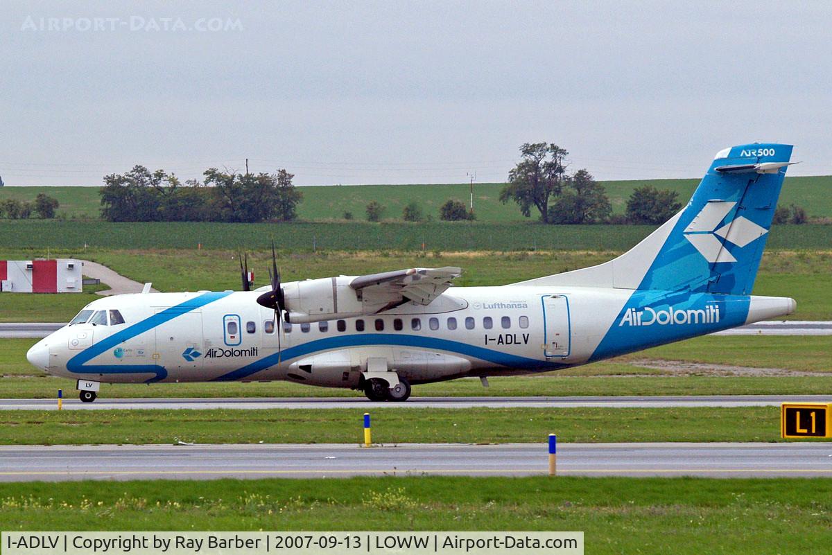 I-ADLV, 2000 ATR 42-500 C/N 610, Aerospatiale ATR-42-512 [610] (Air Dolomiti) Vienna-Schwechat~OE 13/09/2007