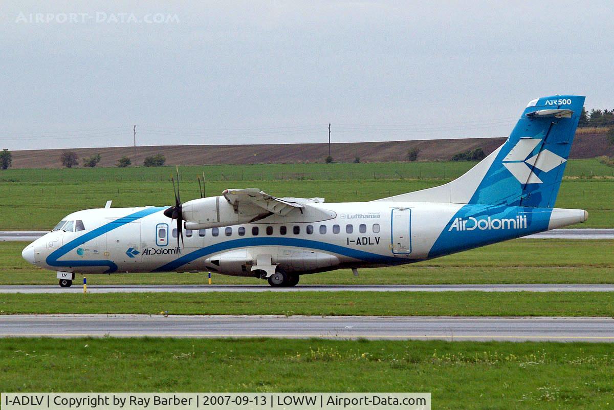 I-ADLV, 2000 ATR 42-500 C/N 610, Aerospatiale ATR-42-512 [610] (Air Dolomiti) Vienna-Schwechat~OE 13/09/2007