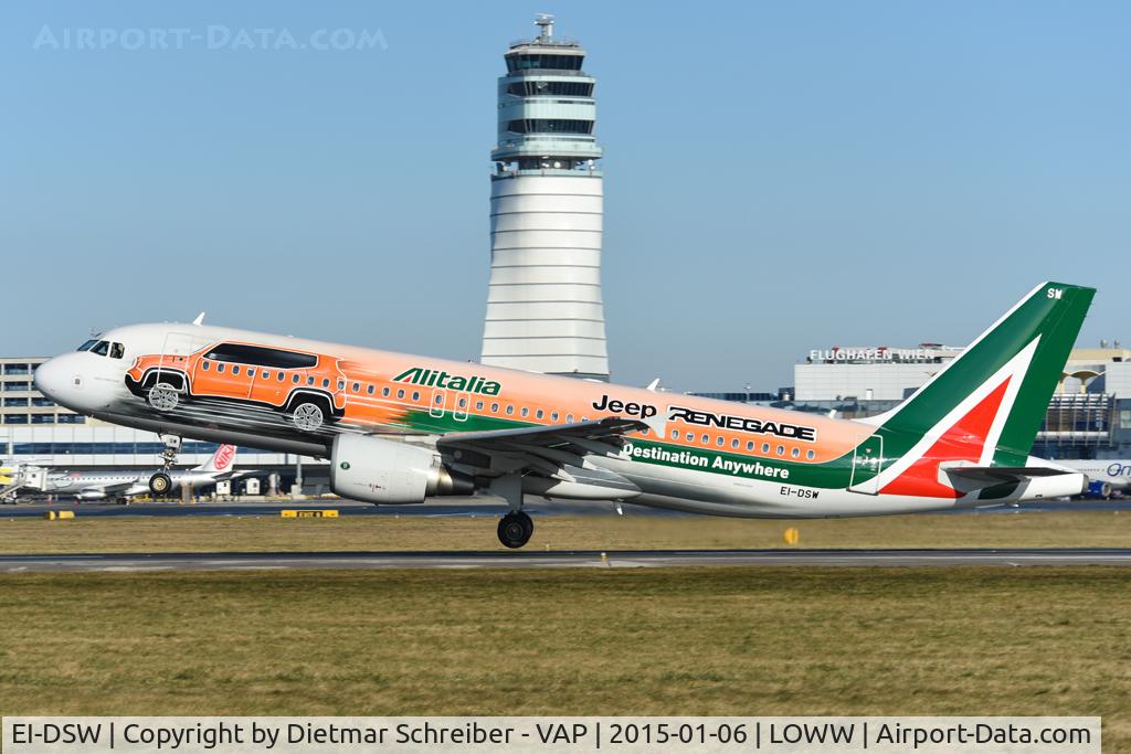 EI-DSW, 2008 Airbus A320-216 C/N 3609, Alitalia Airbus 320