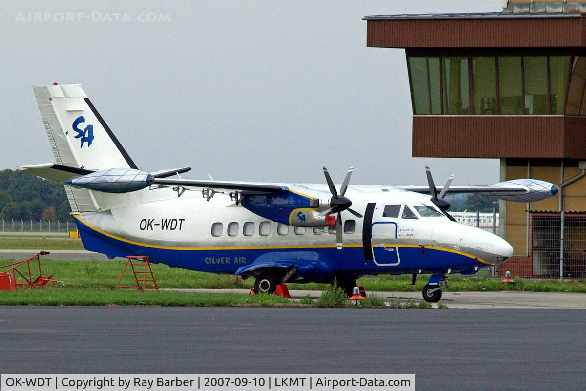 OK-WDT, 1991 Let L-410UVP-E Turbolet C/N 912615, Let L-410 UVPE Turbolet [912615] (Silver Air) Ostrava-Mosnov~OK 10/09/2007