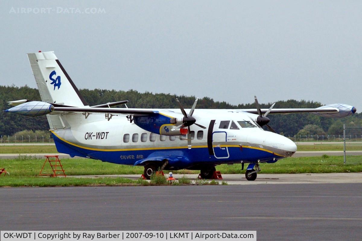 OK-WDT, 1991 Let L-410UVP-E Turbolet C/N 912615, Let L-410 UVPE Turbolet [912615] (Silver Air) Ostrava-Mosnov~OK 10/09/2007
