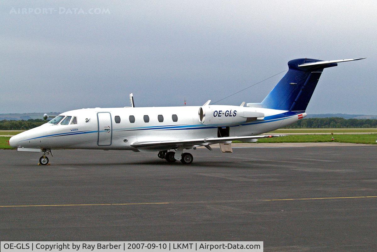 OE-GLS, 1999 Cessna 650 Citation VII C/N 650-7110, Cessna 650 Citation VII [650-7110] (Jet Alliance) Ostrava-Mosnov~OK 10/09/2007
